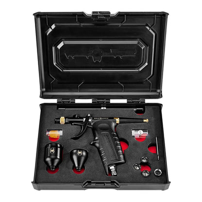 BLACK WIDOW DE SPECTRUM 0,3 mm, 0,5 mm Aérographe à gâchette, à alimentation par gravité, à double action