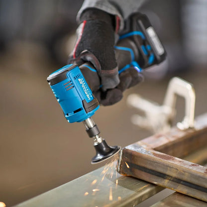 Meuleuse d'angle droite sans fil  12 V, 1/4 po, sans balais - Outil seul - HERCULES