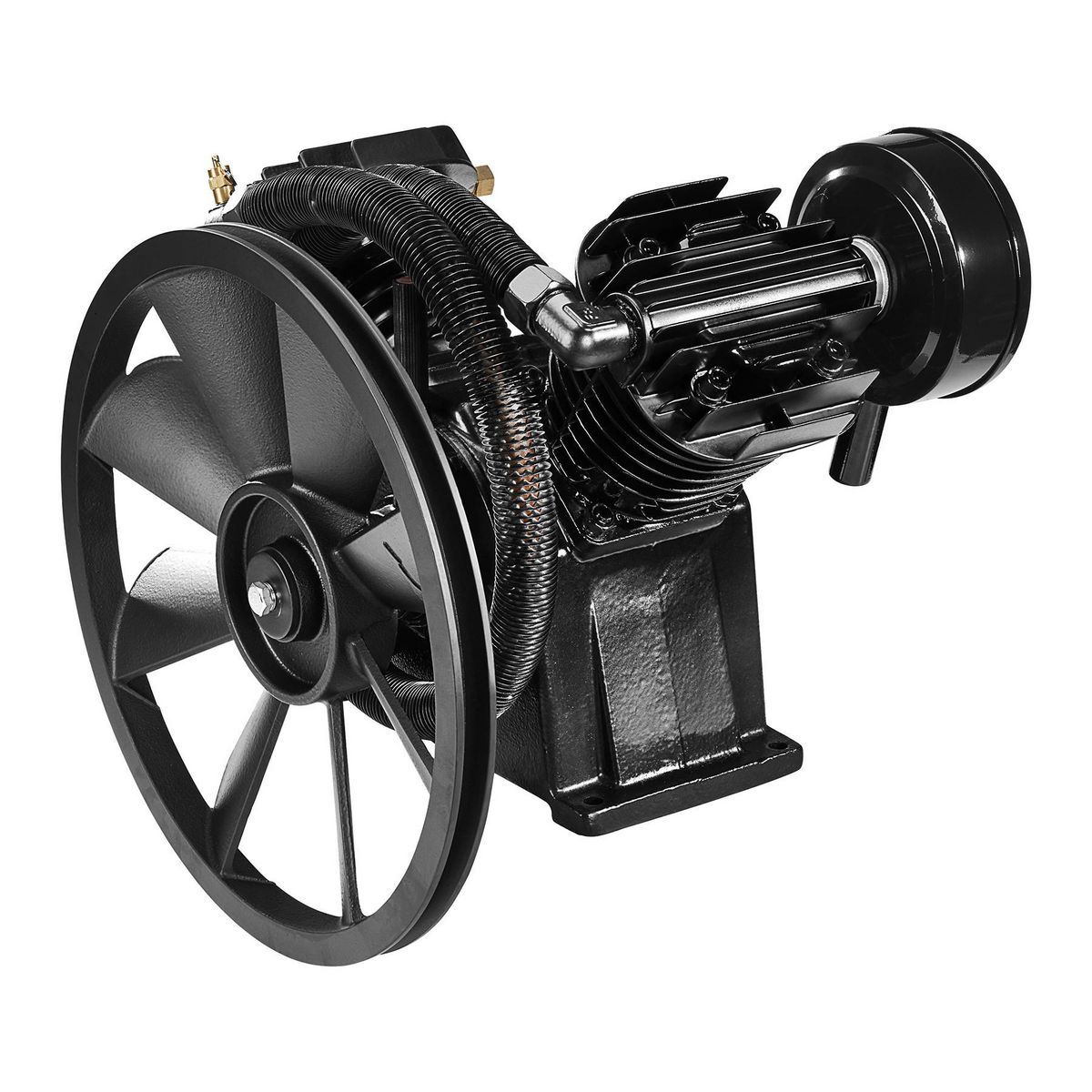 175 Compressor 5 HP, 175 PSI V-Style Two-Stage Cast Iron Air Compressor Pump - McGRAW ...