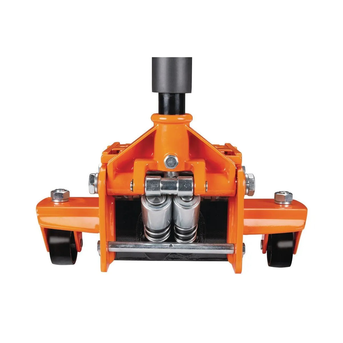 Cric hydraulique professionnel  4 tonnes avec pompe rapide, orange - DAYTONA