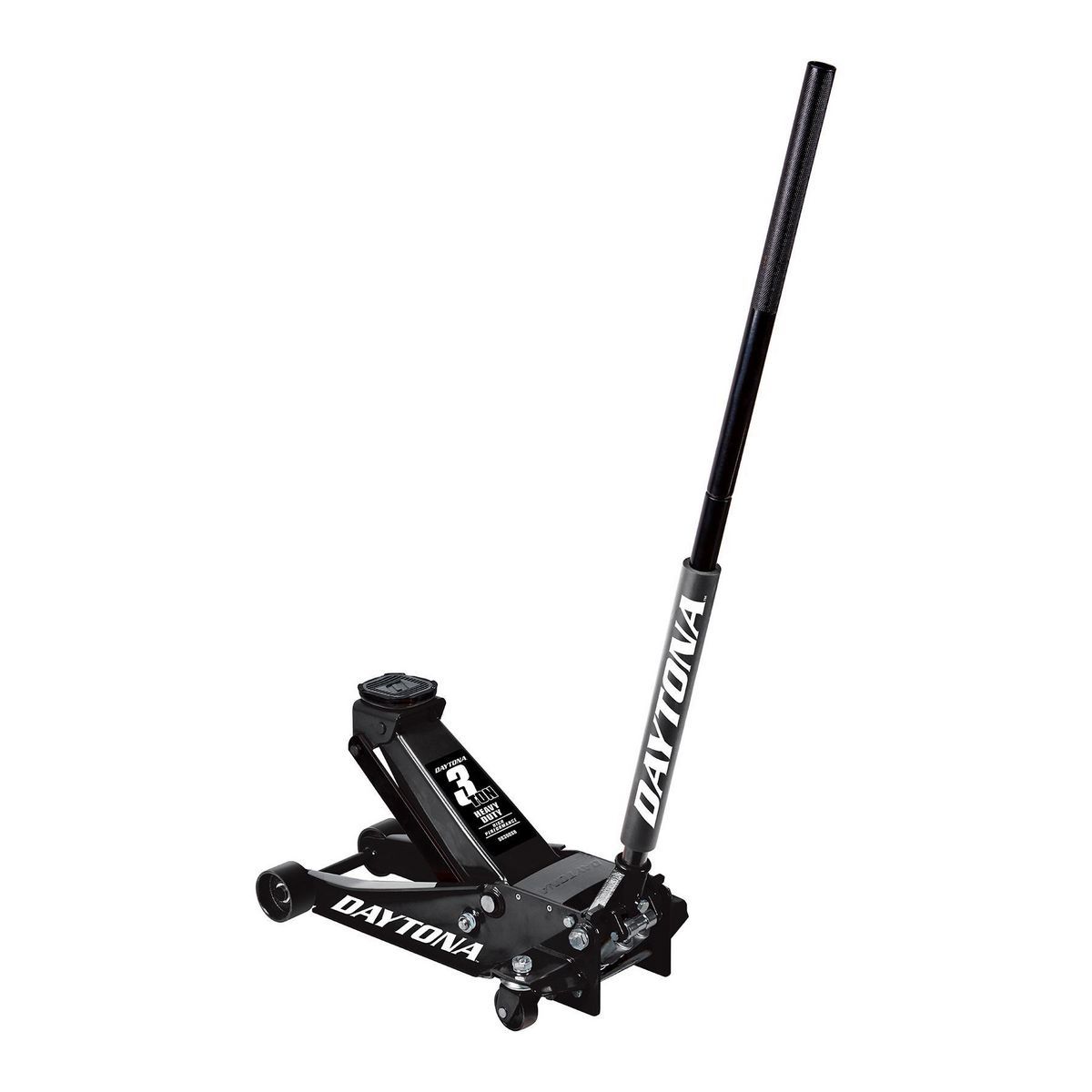 DAYTONA prof Rapid Pump® Low Profile Floor Jack, 3 Ton, Black