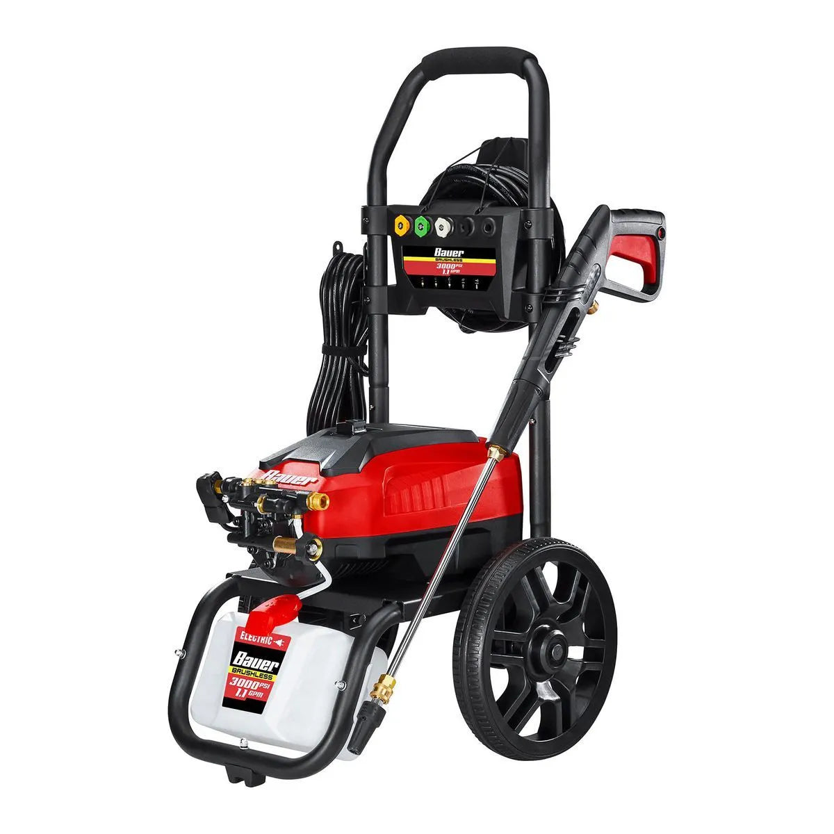 Laveuse à pression électrique - sans balais -  3000 PSI, 1,1 GPM - BAUER
