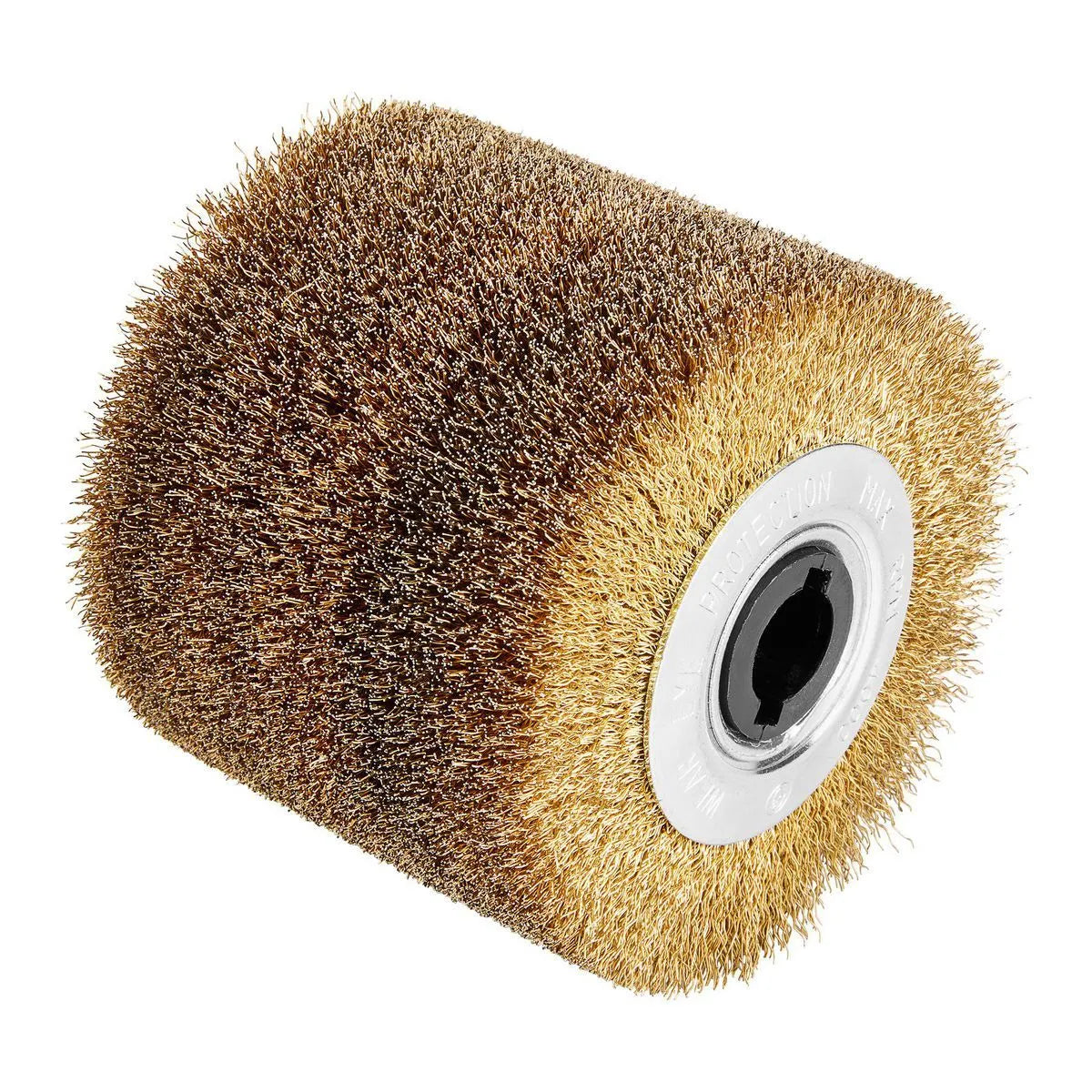 Tambour en fil d'acier ondulé HERCULES 4-1/2 po x 4 po x 3/4 po pour outils de conditionnement de surface