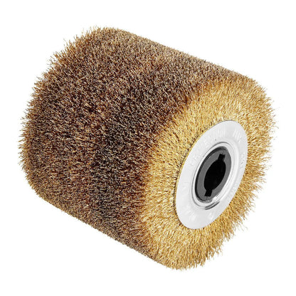 Tambour en fil d'acier ondulé HERCULES 4-1/2 po x 4 po x 3/4 po pour outils de conditionnement de surface