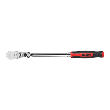 Clé à cliquet flexible verrouillable G2, entraînement 3/8 po, longueur 14 po, avec poignée ergonomique -  ICON G2