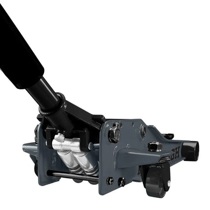 Cric profil bas 2 tonnes avec pompe rapide, gris ardoise - PITTSBURGH