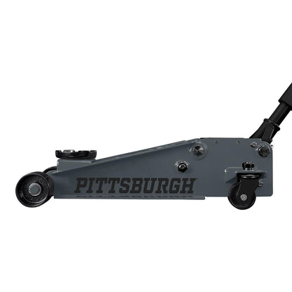 PITTSBURGH 3 Ton Steel Jack with Rapid Pump® - Red