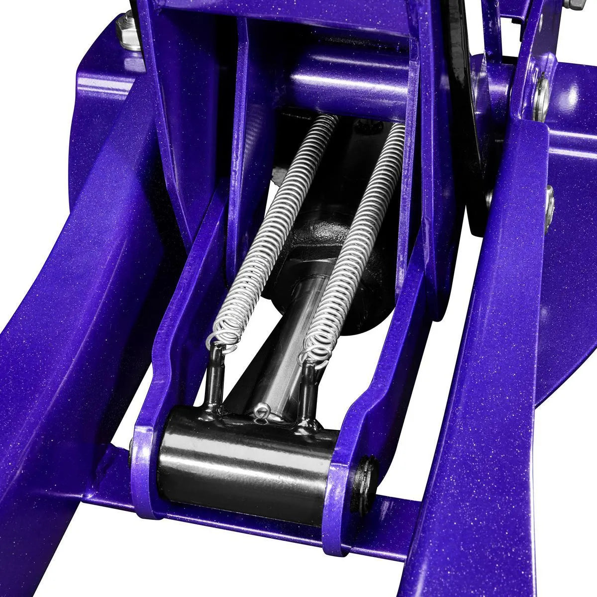 Cric hydraulique 3 tonnes à profil bas et ultra-résistant avec pompe rapide, violet métallisé - DAYTONA