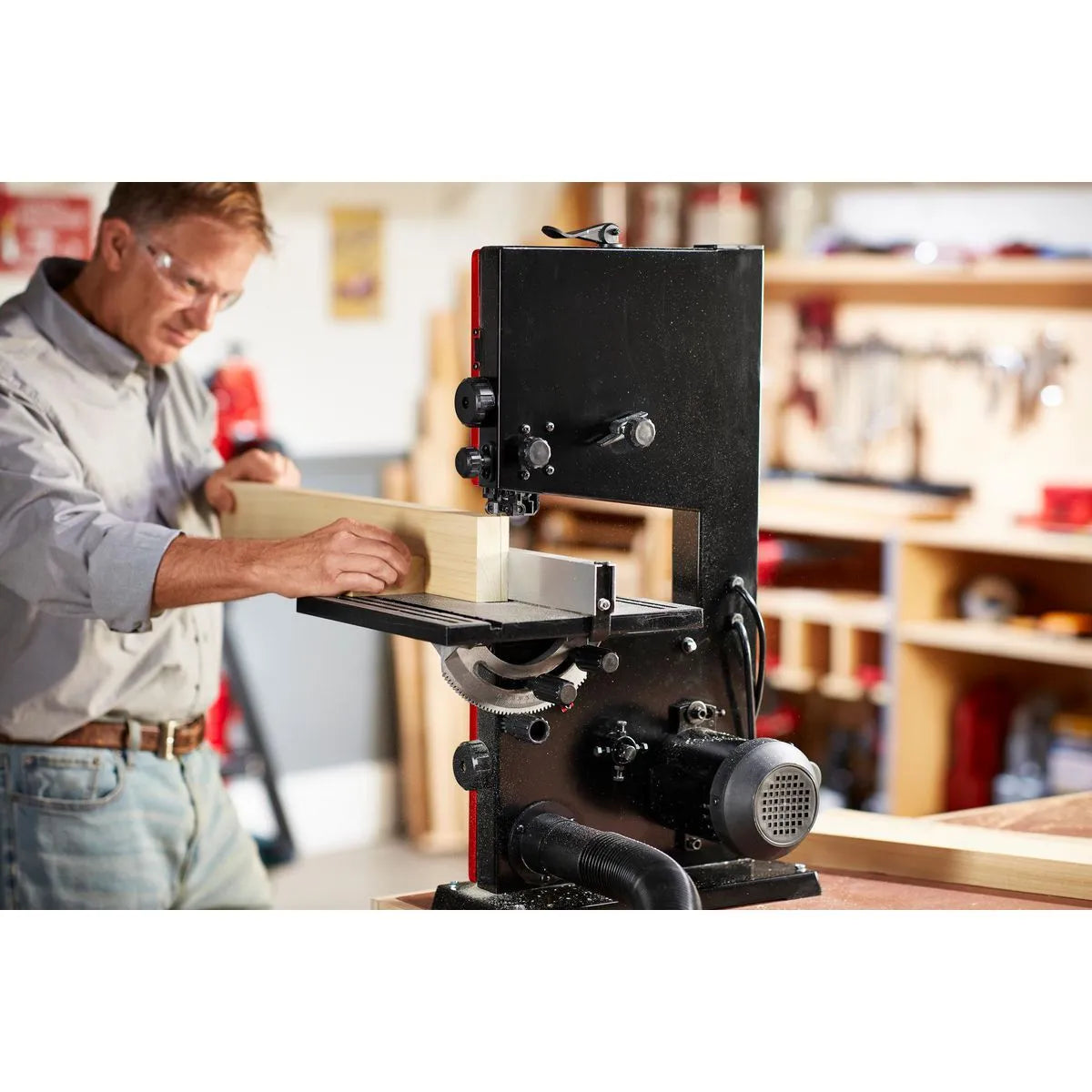 Scie à ruban d'établi 1/3 HP, 9 po - BAUER