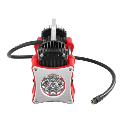 Gonfleur de pneus à batterie 12 V avec éclairage LED - PITTSBURGH