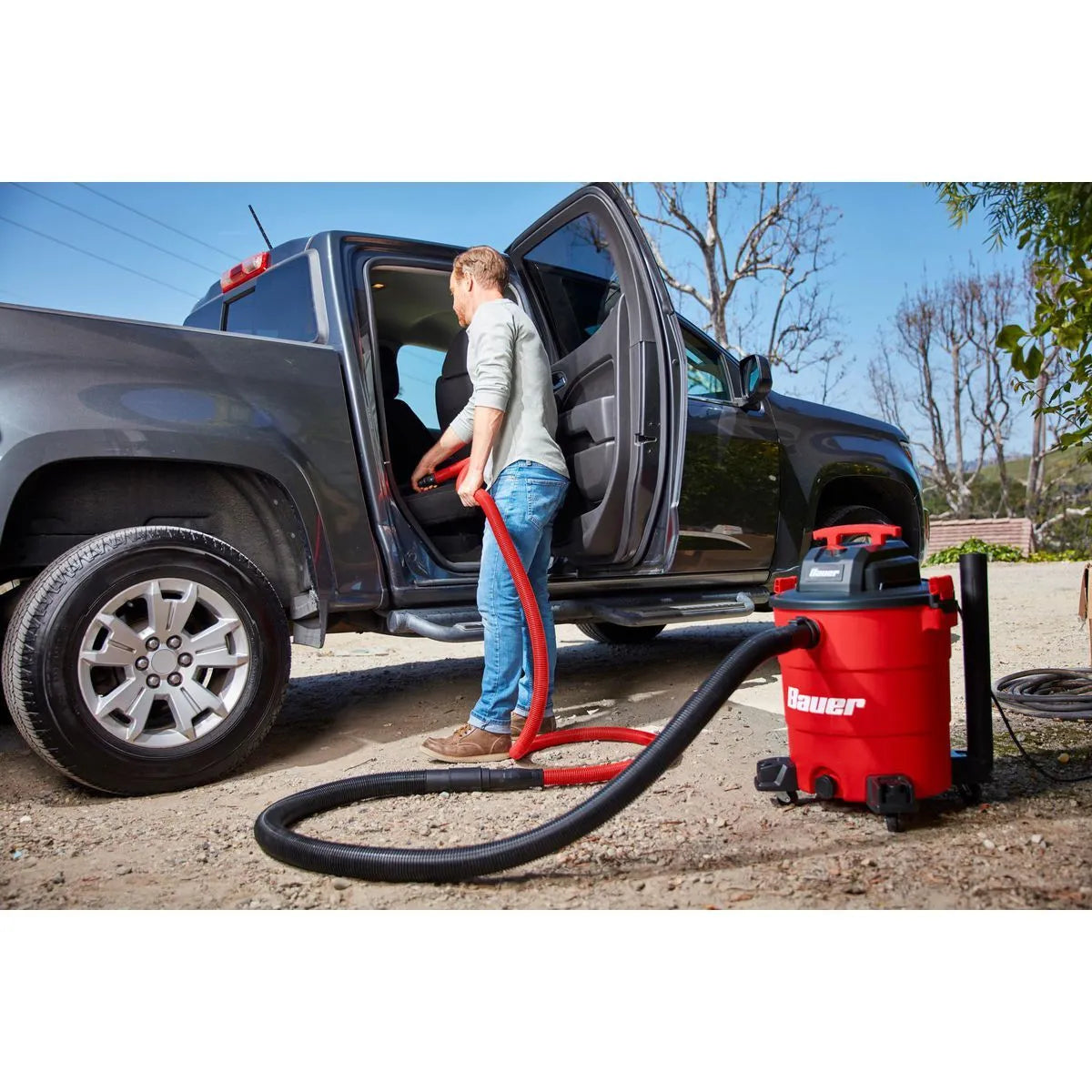 Car cleaning accessory kit for wet and dry vacuum cleaners - BAUER