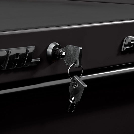 27" x 22" Roll Cab, Series 3, Black - US GENERAL