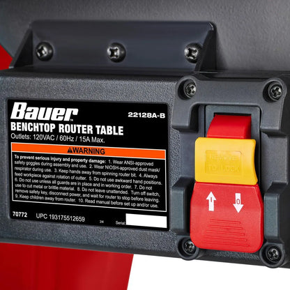 Table à toupie universelle - BAUER