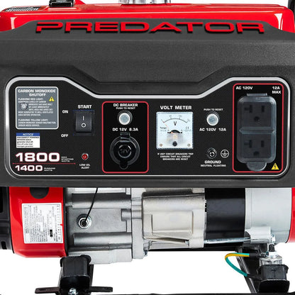 1800 Watt Portable Gasoline Generator - Predator