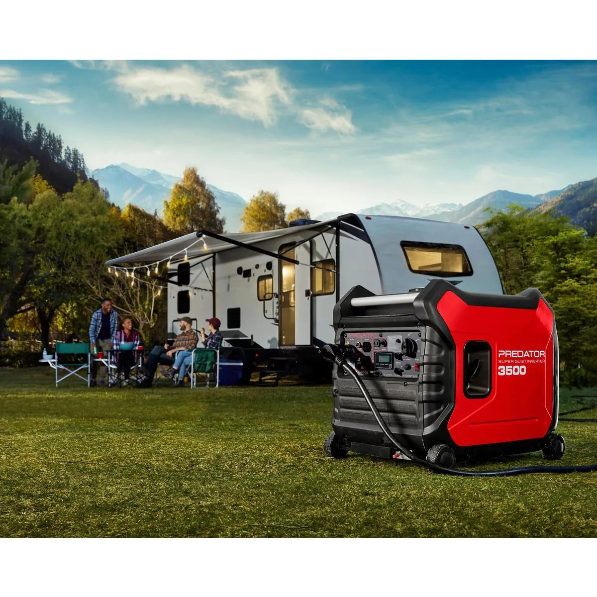 Ultra-quiet 3500W inverter generator - Predator