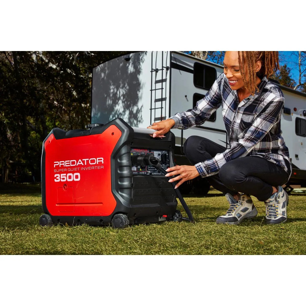 Ultra-quiet 3500W inverter generator - Predator