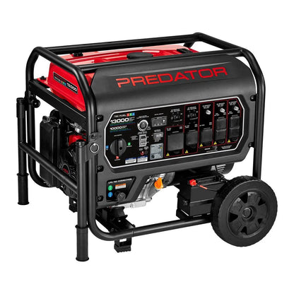13,000 Watt Tri-Fuel Generator, Gasoline, Propane and Natural Gas - PREDATOR