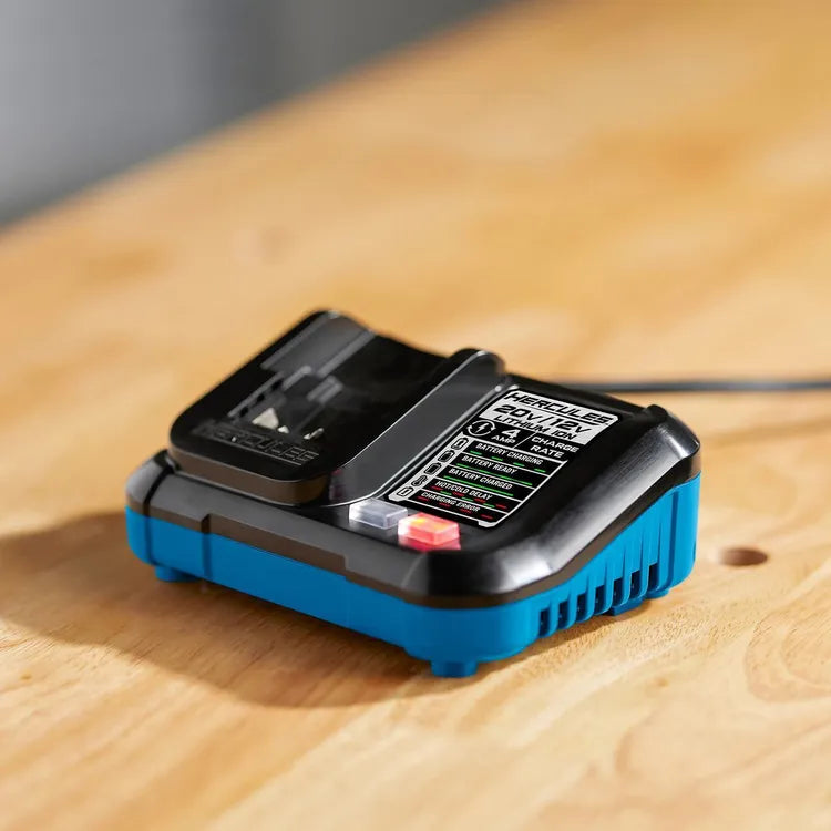 Chargeur de batterie double tension 20V/12V Lithium-Ion, 4 A - HERCULES