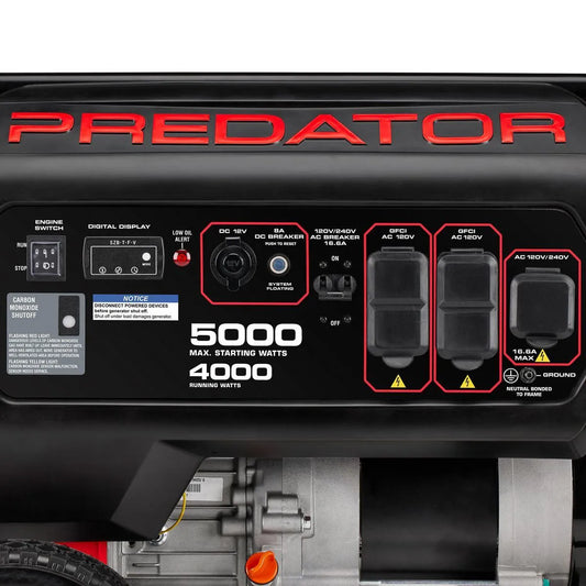 4000/5000w, 224cc Generator - PREDATOR