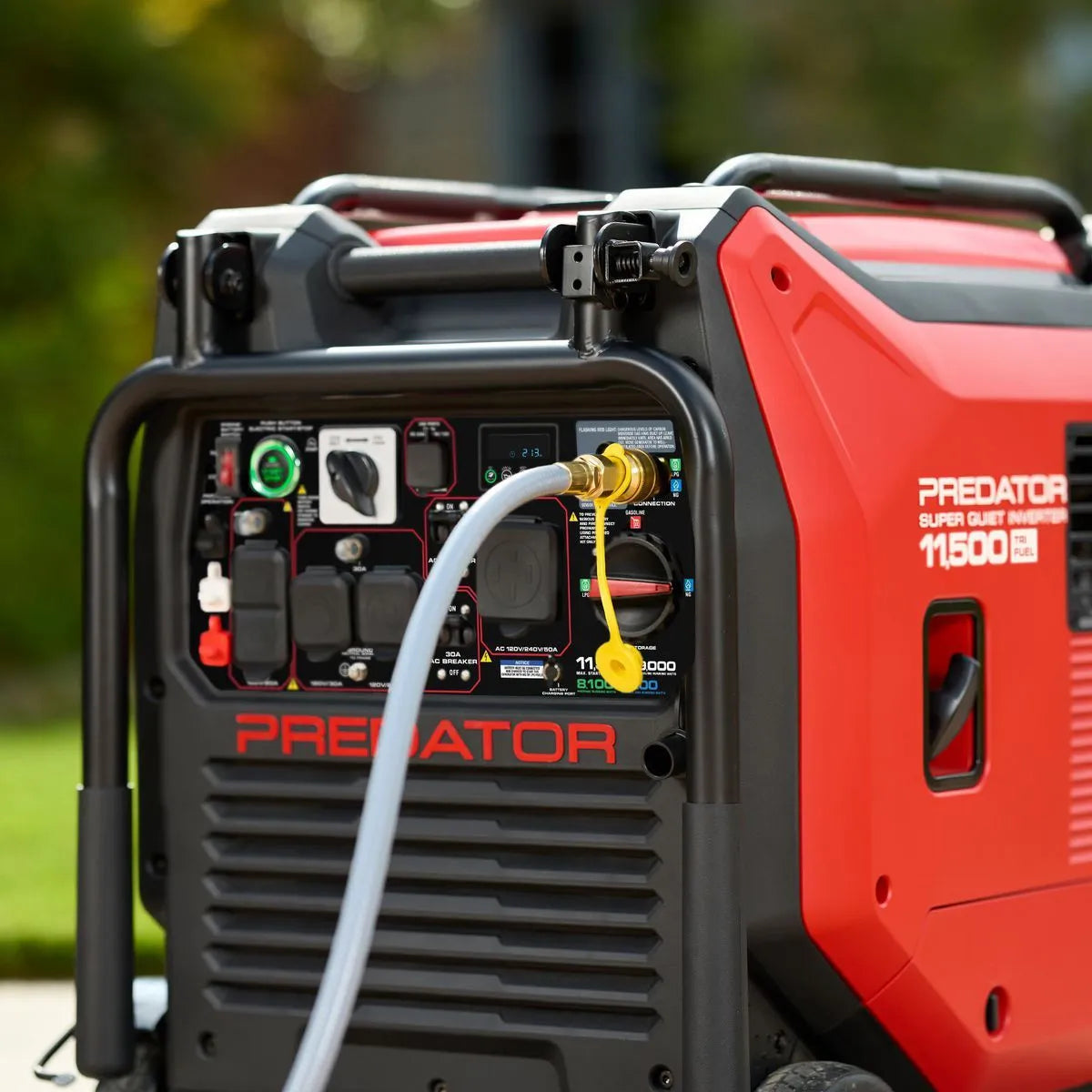 Génératrice onduleur tri-carburant ultra silencieuse 11 500 watts – PREDATOR