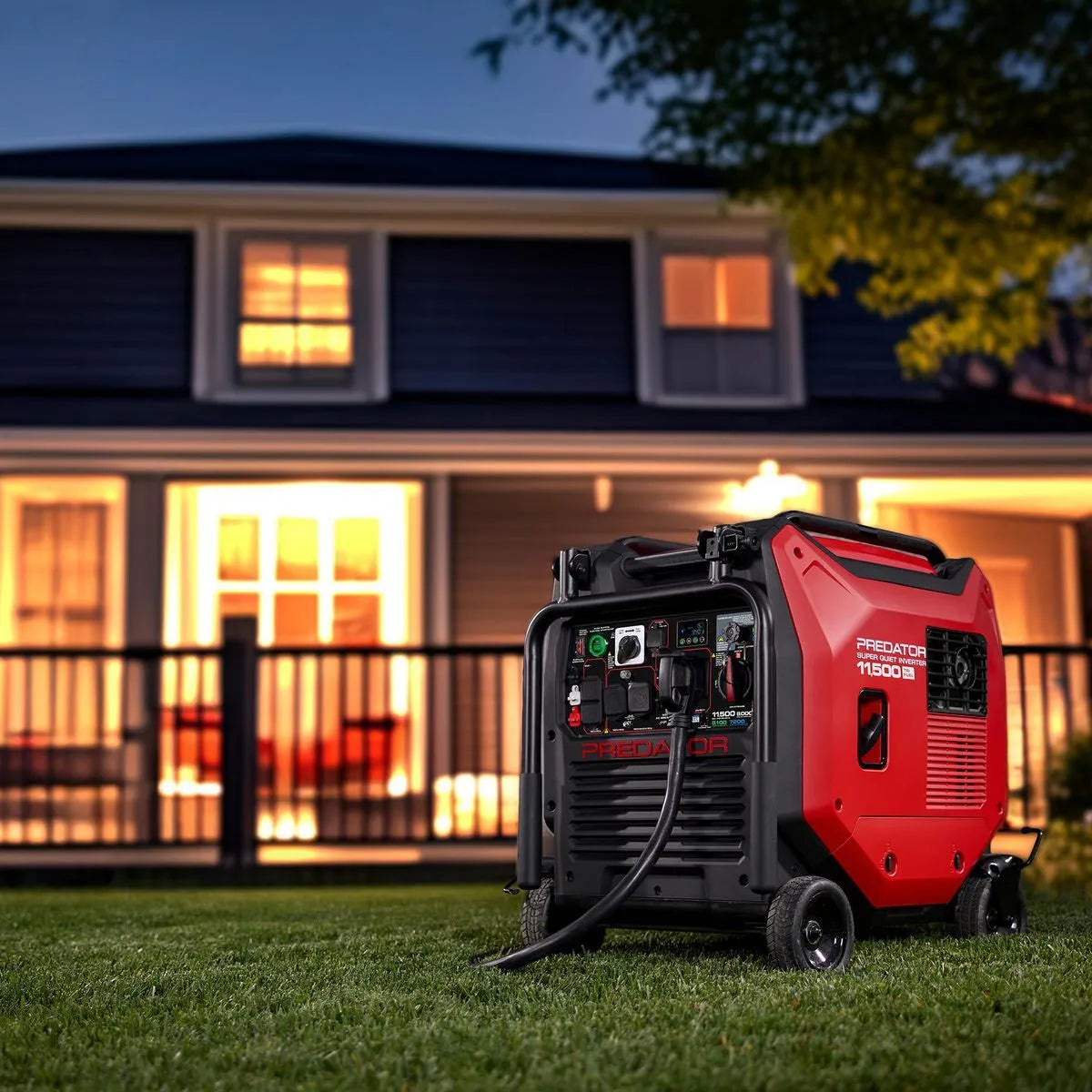 Génératrice onduleur tri-carburant ultra silencieuse 11 500 watts – PREDATOR