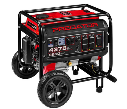 3500/4375w, 212cc (6.5HP) Generator - Predator
