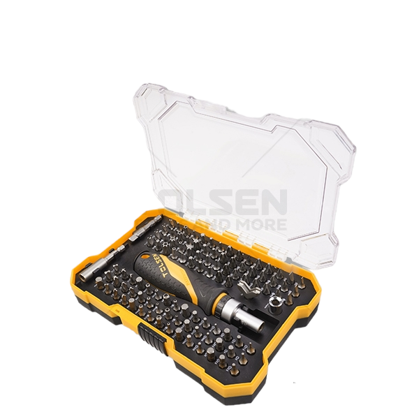Precision screwdriver set 105 pcs TOLSEN sosoutils