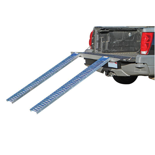 Ensemble de 2 rampes de chargement en Acier, 1000 Lb, 10 Po X 84 Po, HAULMASTER - sosoutils