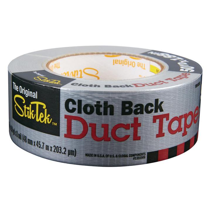 Ruban à conduit "Duck Tape", Argent  STIKTEK - sosoutils