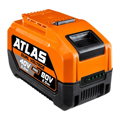 Batterie lithium-ion 80 v 2,5 ah 40 v 5,0 ah ATLAS - sosoutils