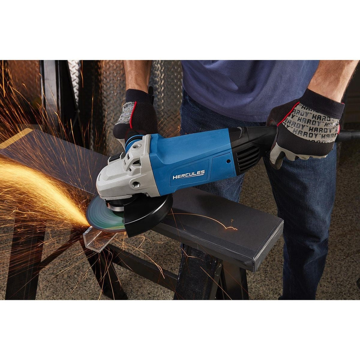 HERCULES In./9 In. 15 Amp Professional Corded Grinder – sosoutils