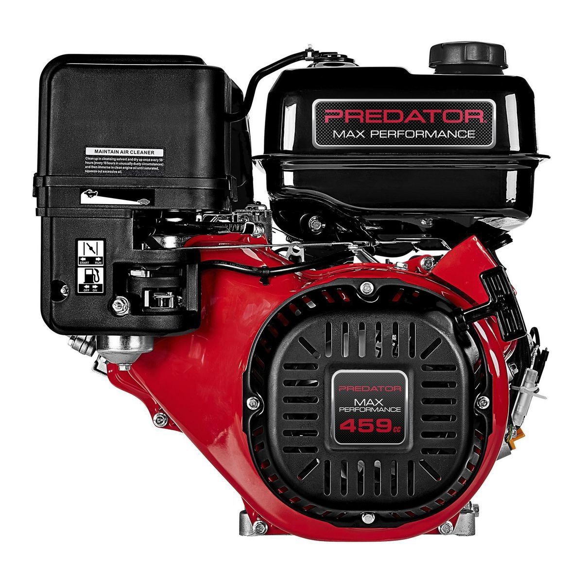 15.8 HP (459 cc) Maximum Performance Horizontal Shaft OHV Gas Engine ...