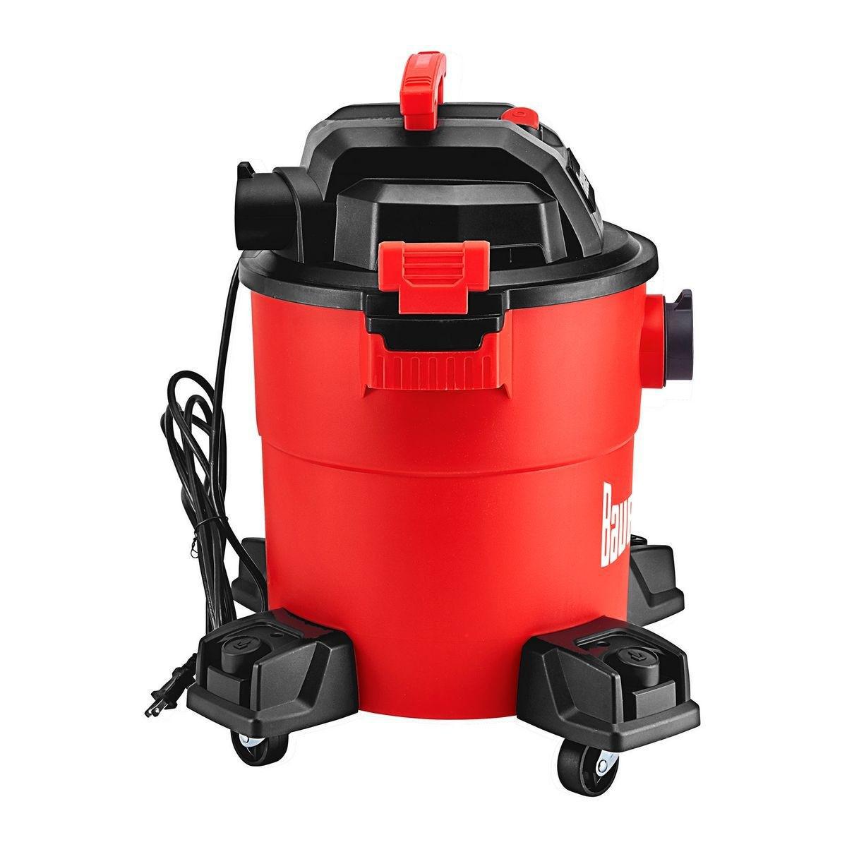 Aspirateur sec / humide, 6 Gallons, 4 HP BAUER - sosoutils