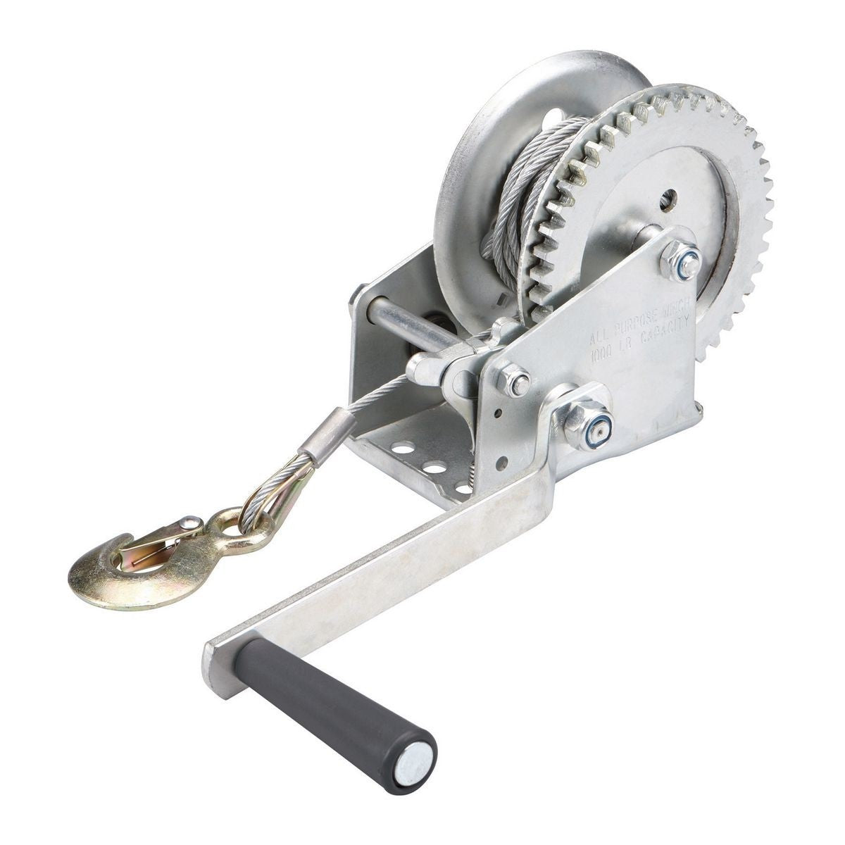 1/2 ton capacity manual winch – sosoutils