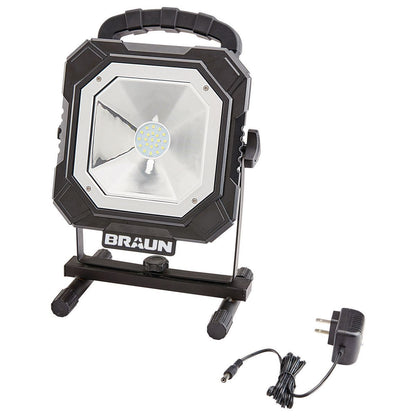 lampe de travail rechargeable a del de 1500 lumens braun - sosoutils