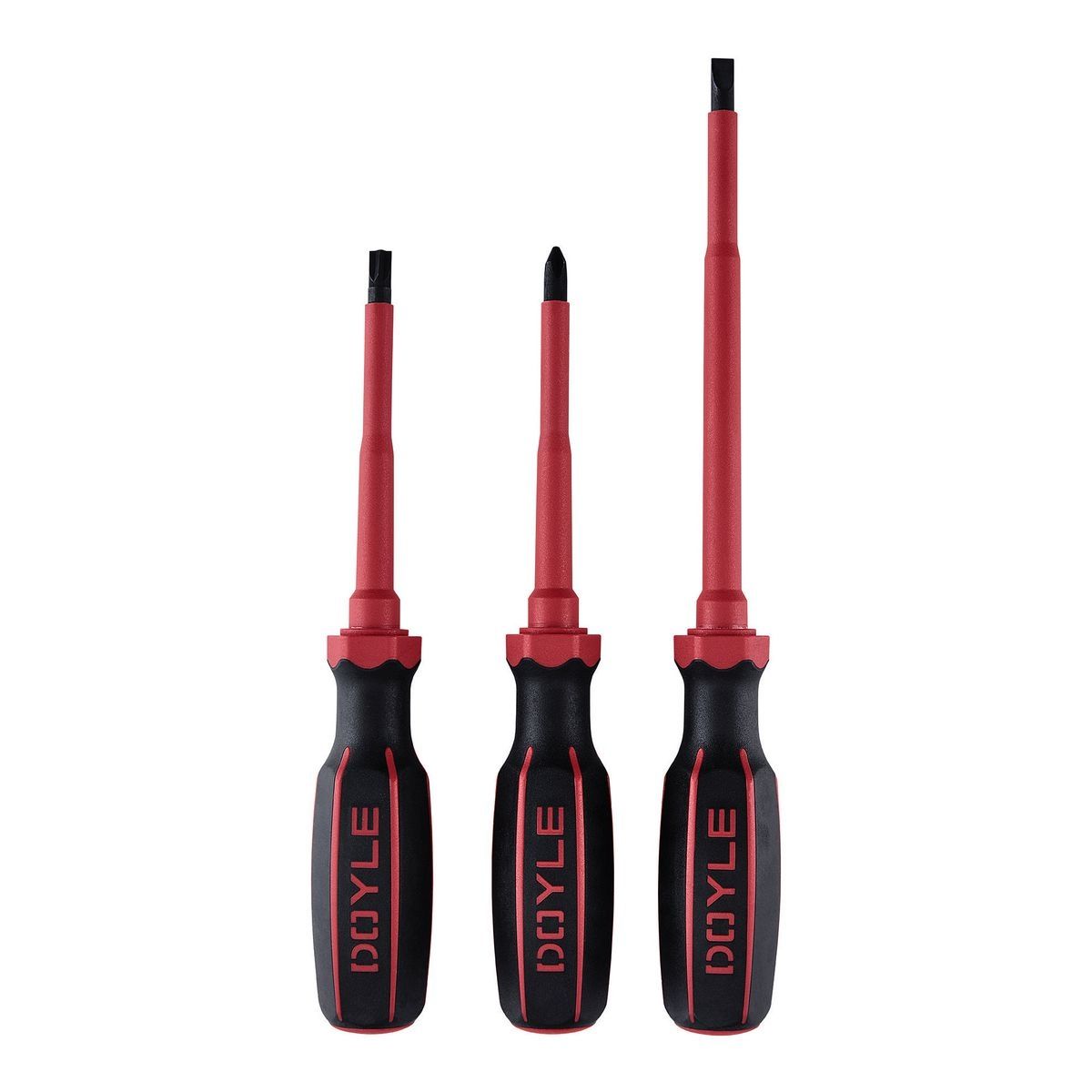 Doyle Screwdrivers 1000v insulated screwdrivers, 3 pieces DOYLE – sosoutils