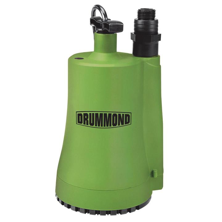 Pompe submersible 1/6 HP 1600 GPH DRUMMOND - sosoutils