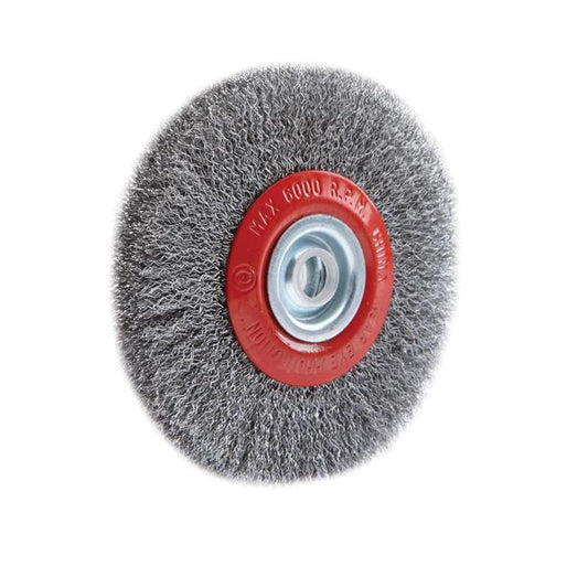 Roue/brosse d'acier de 5 po - sosoutils