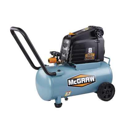 Compresseur McGraw™ 8 gallons 1,5 HP 150 PSI - sosoutils