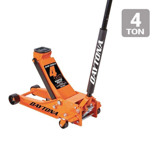 Cric de plancher professionnel Rapid Pump® 4 Tonnes - Orange DAYTONA - sosoutils