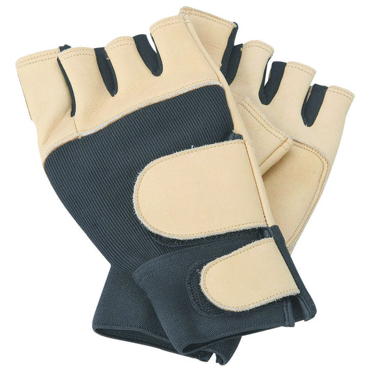 Gants de travail en cuir pleine fleur anti-vibration, très grand HARDY - sosoutils