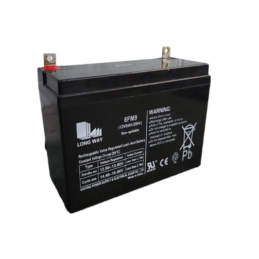 Batterie 12v, 9Ah à acide scellé - sosoutils