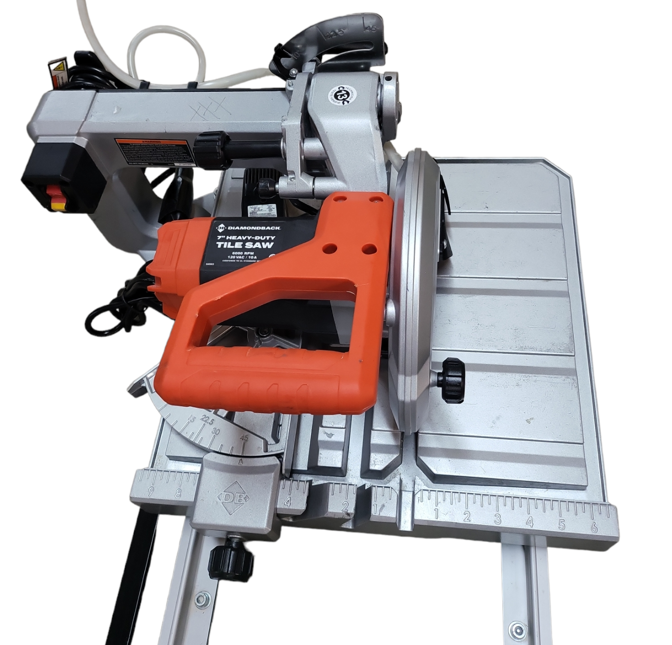 Diamondback 7 deals inch tile saw