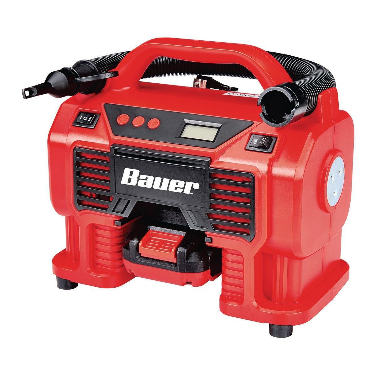 Gonfleur/Dégonfleur sans fil Hypermax ™ Lithium-Ion 20 V/12 V à double alimentation, 160 PSI, BAUER - Outil Seulement - sosoutils