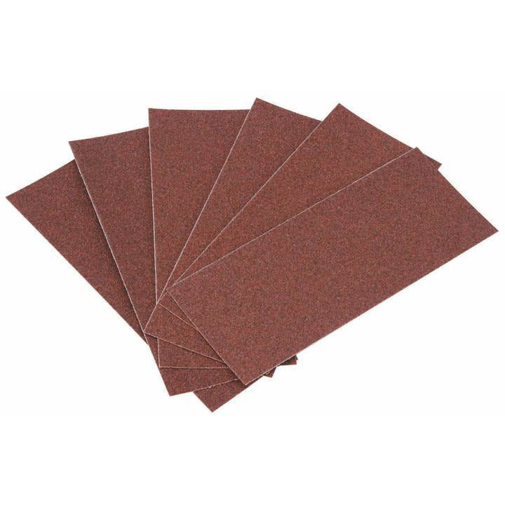 6 Feuilles de papier sablé, abrasif 60, 3-2 / 3 po x 9 po. Warrior® - sosoutils