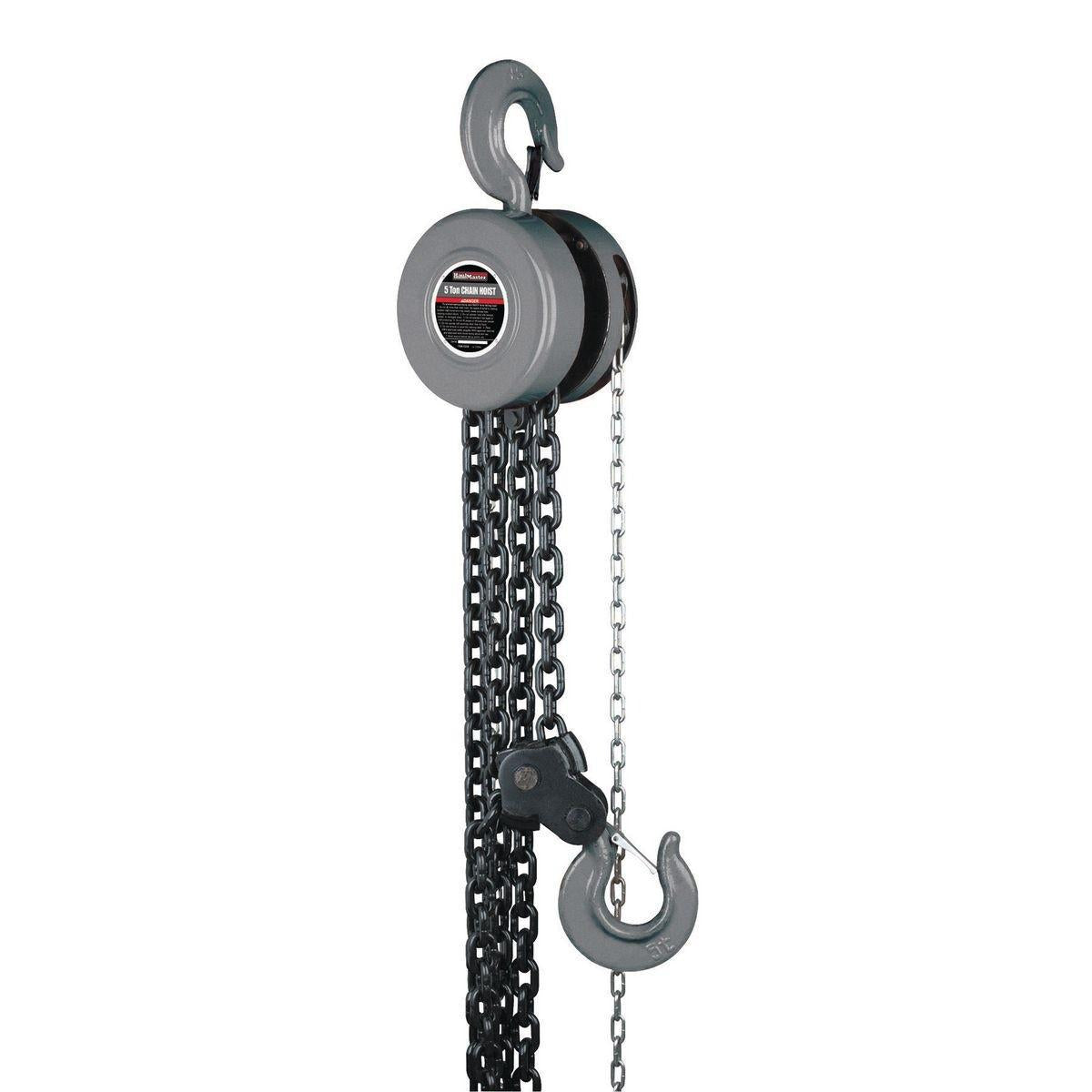 HAULMASTER 5 Ton Manual Chain Hoist sosoutils