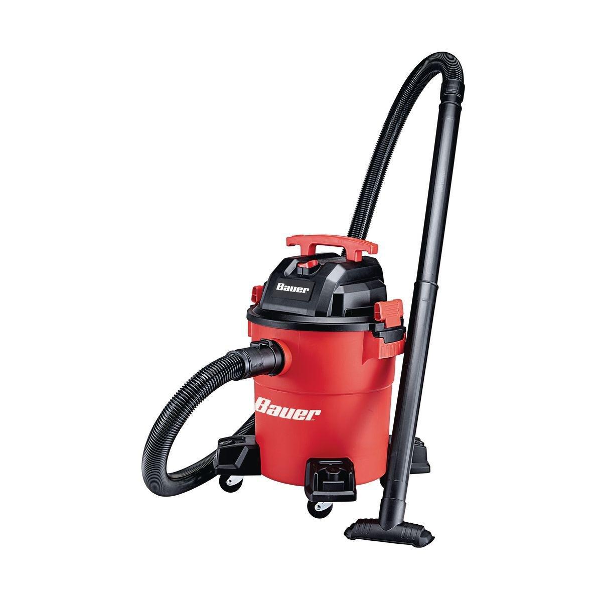 Aspirateur sec / humide, 6 Gallons, 4 HP BAUER - sosoutils