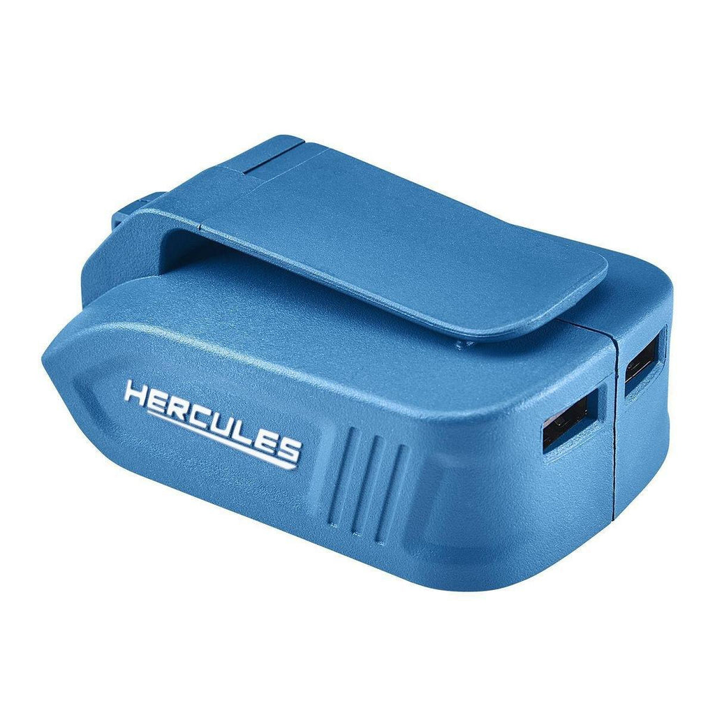 Adaptateur pour batterie HERCULES source d'alimentation USB au lithium-ion 20 V - Outil seulement - sosoutils