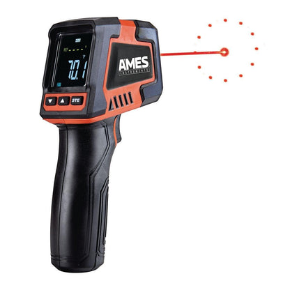 Thermomètre laser infrarouge 20: 1 avec alarmes couleur AMES - sosoutils