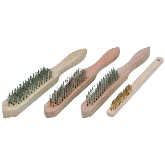 Ensemble de brosse à fils d'acier 4 pcs - sosoutils